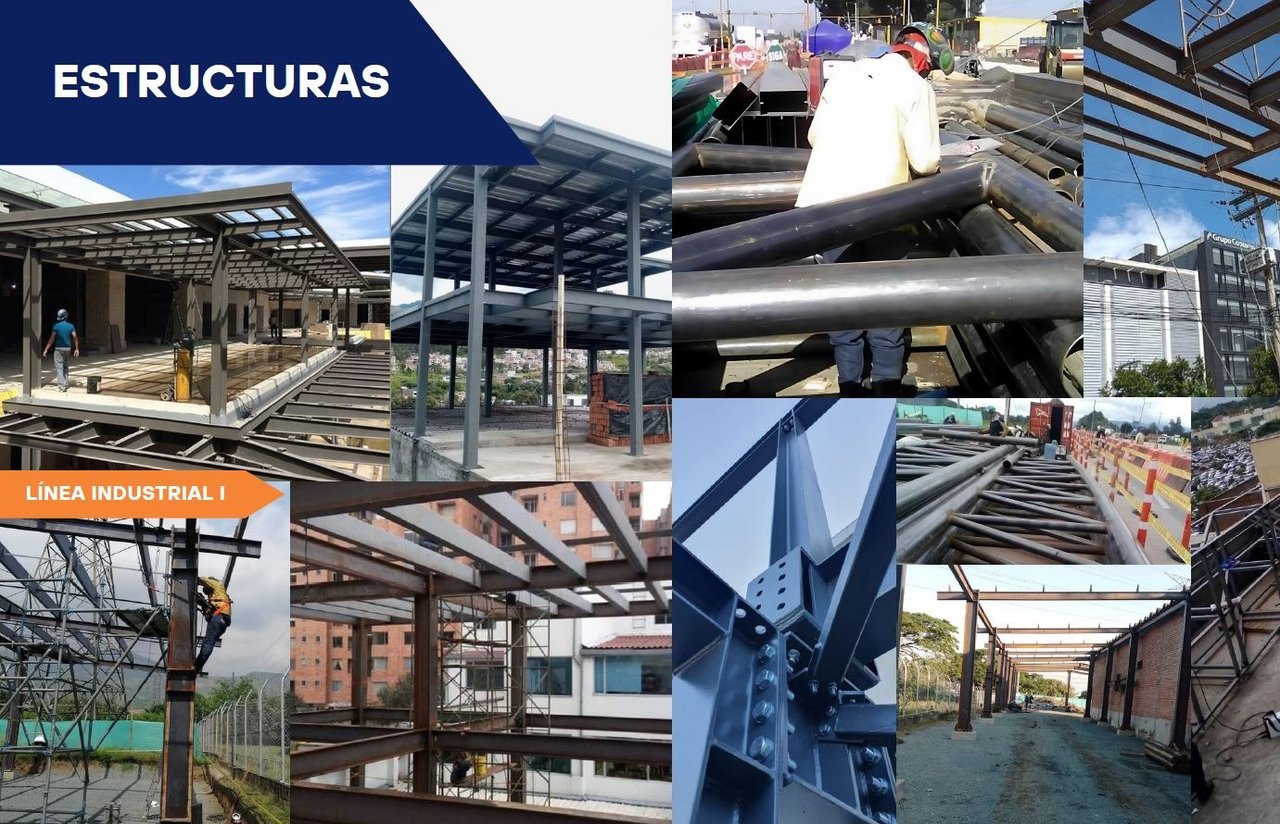 Fabricación de estructuras metálicas Vivalu Group en acero